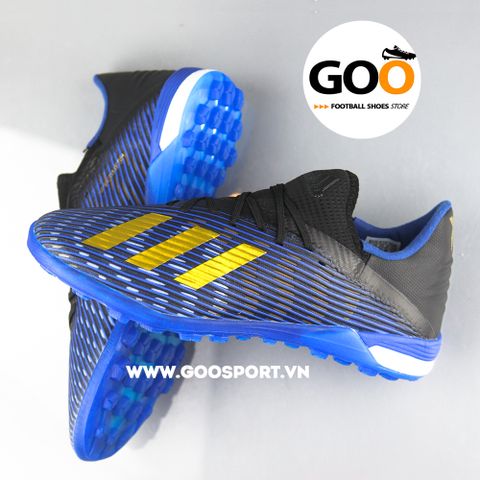  Adidas X 19.1 TF xanh dương đen 