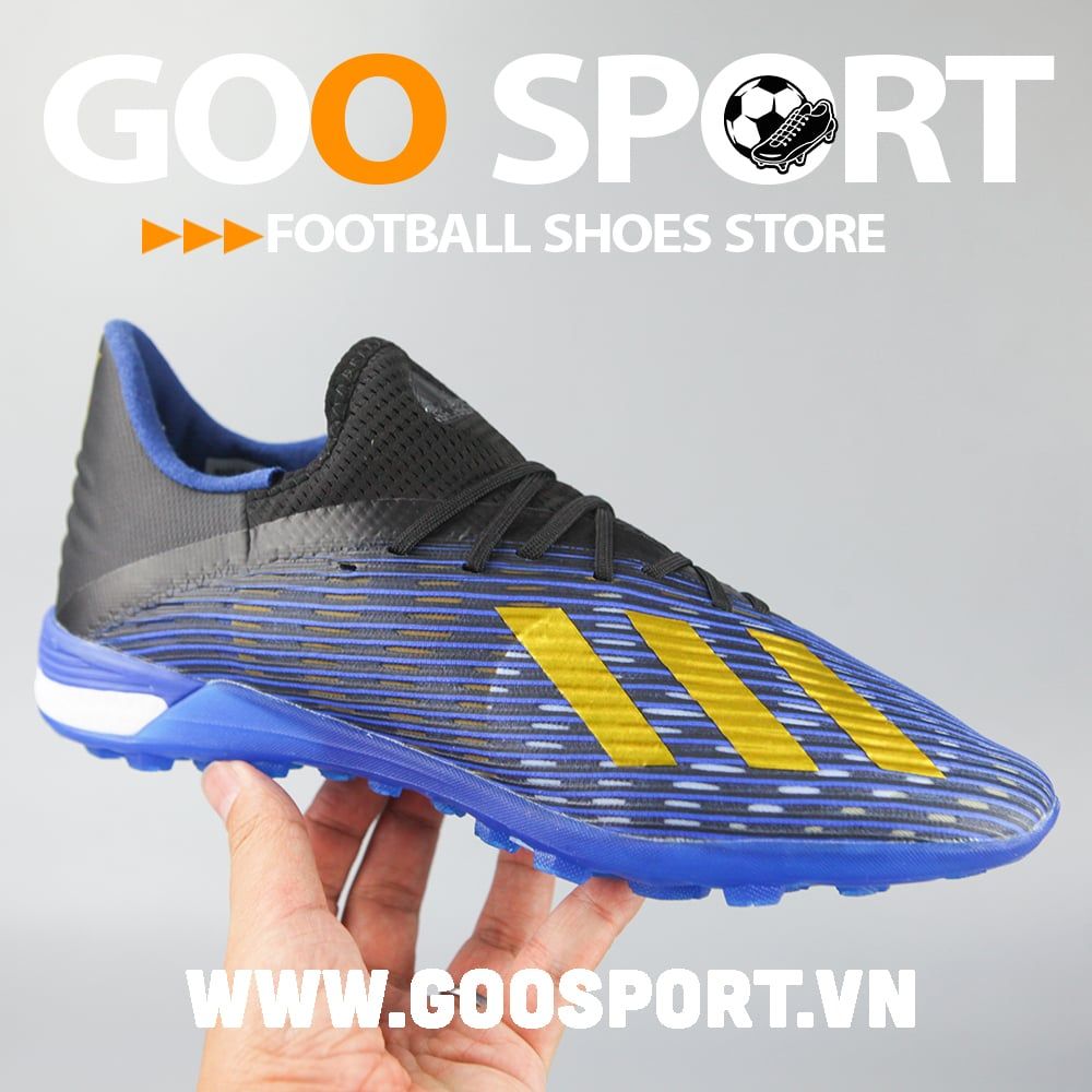  Adidas X 19.1 TF xanh dương đen 