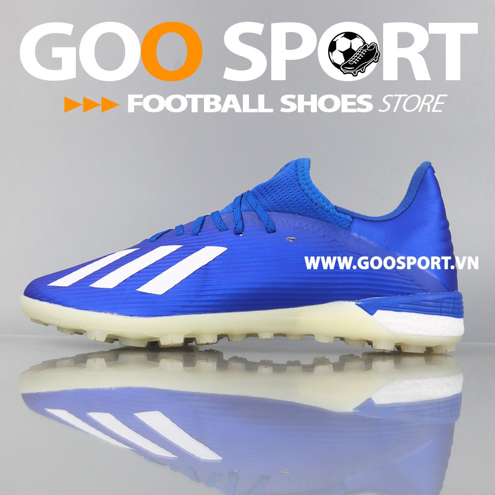 Adidas X 19.1 TF Xanh Dương Trắng