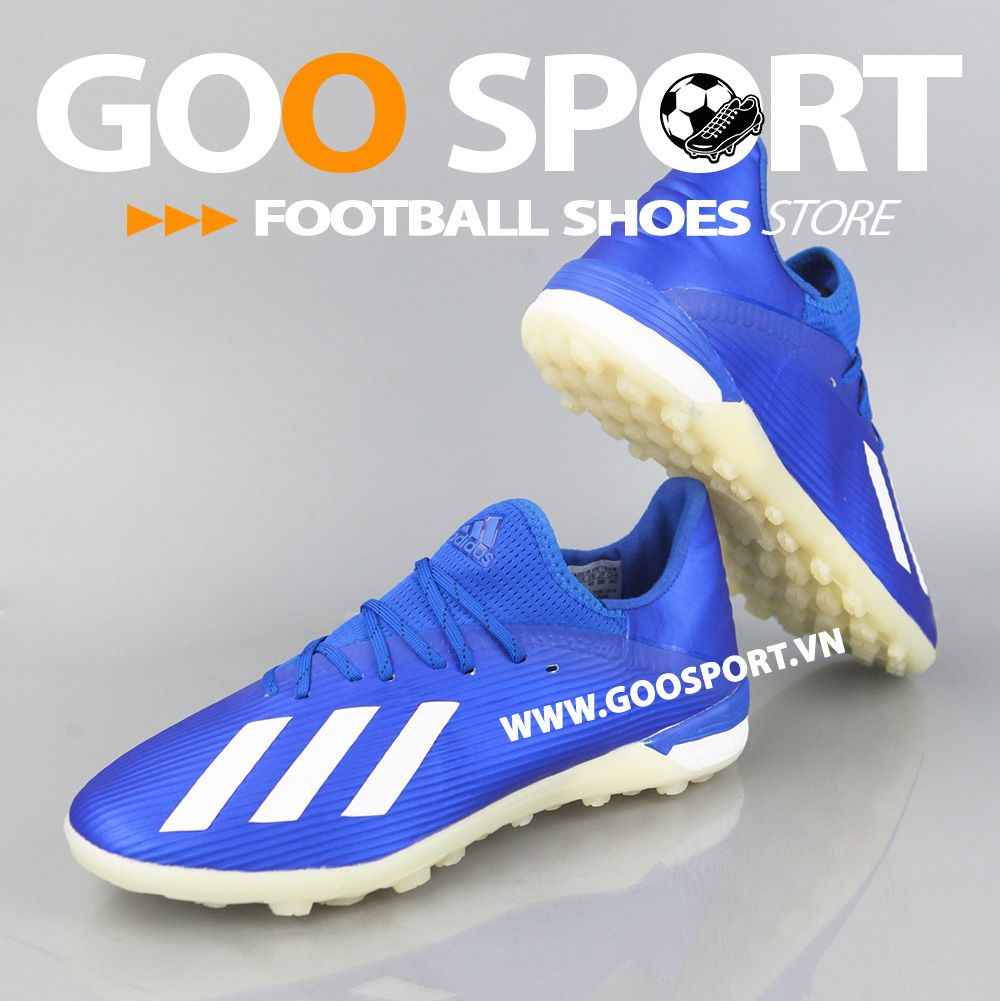 Adidas X 19.1 TF Xanh Dương Trắng