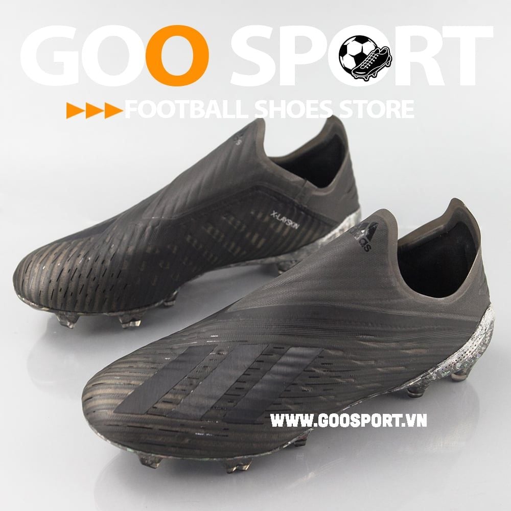 Adidas X 19+ FG đen full - Giày đá bóng sân cỏ tự nhiên