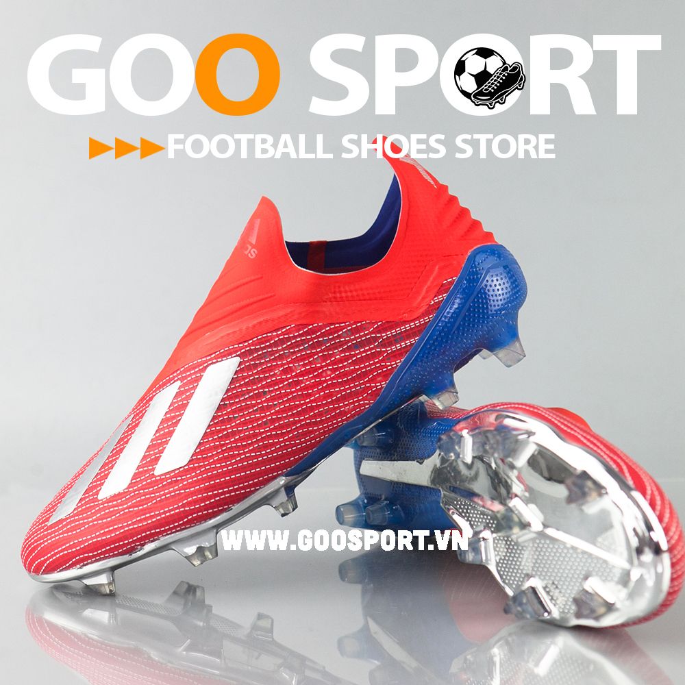 Adidas X 19+ FG đỏ - Giày đá bóng sân cỏ tự nhiên