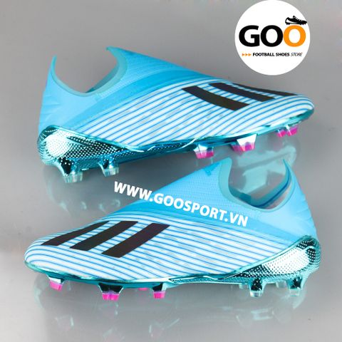  Adidas X 19+ FG xanh ngọc - Giày đá bóng sân cỏ tự nhiên 