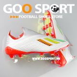  Adidas X 19+ FG xám đỏ - Giày đá bóng sân cỏ tự nhiên 