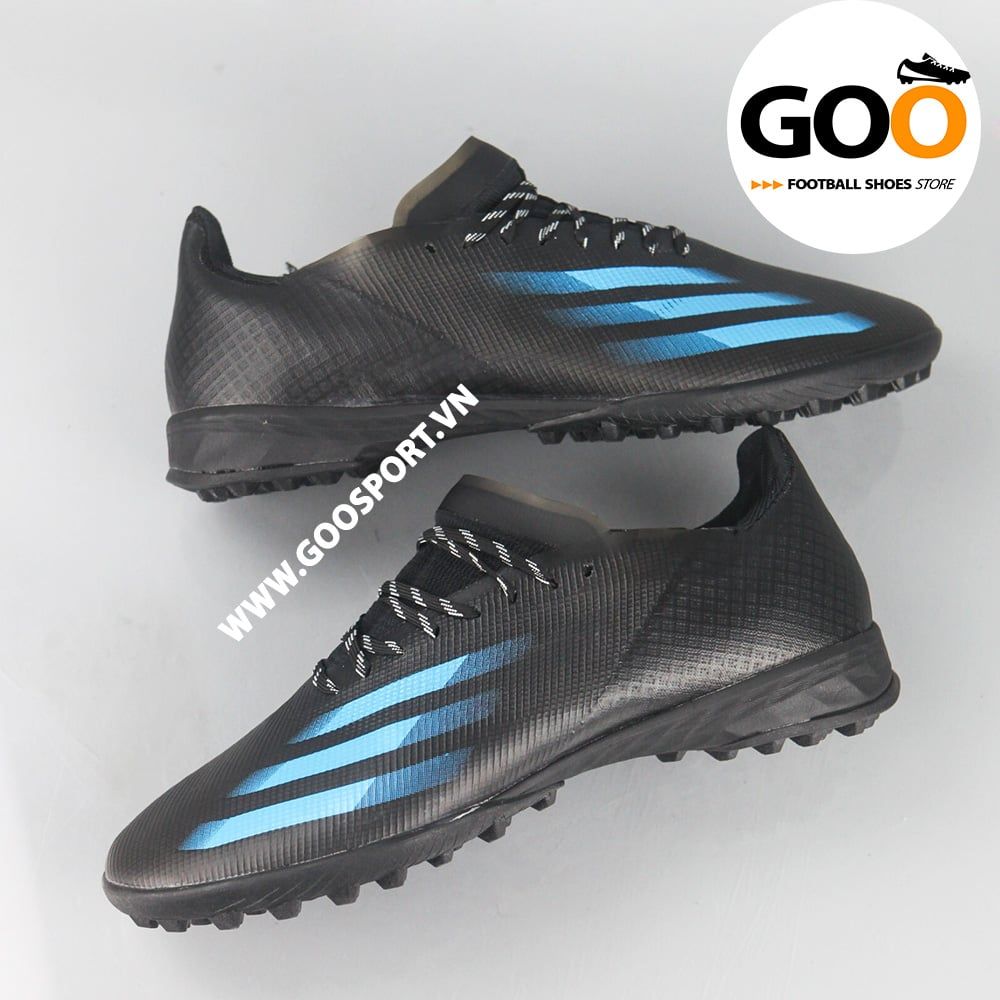 Adidas X Ghosted.1 TF đen xanh