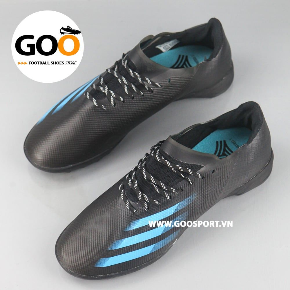 Adidas X Ghosted.1 TF đen xanh