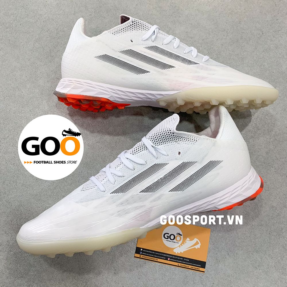 Adidas X Speedflow 1 TF trắng cam