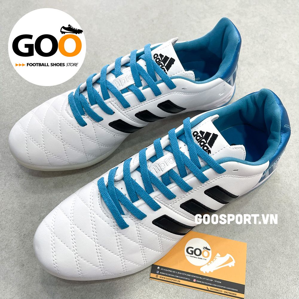  Copa 11 pro TF trắng xanh sọc đen 