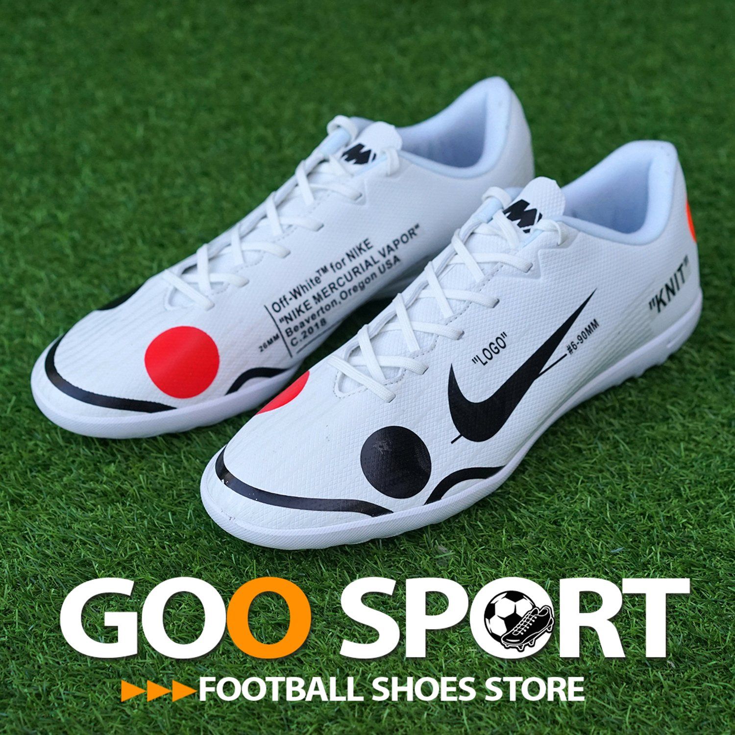 Nike Mercurial Vapor 12 TF trắng