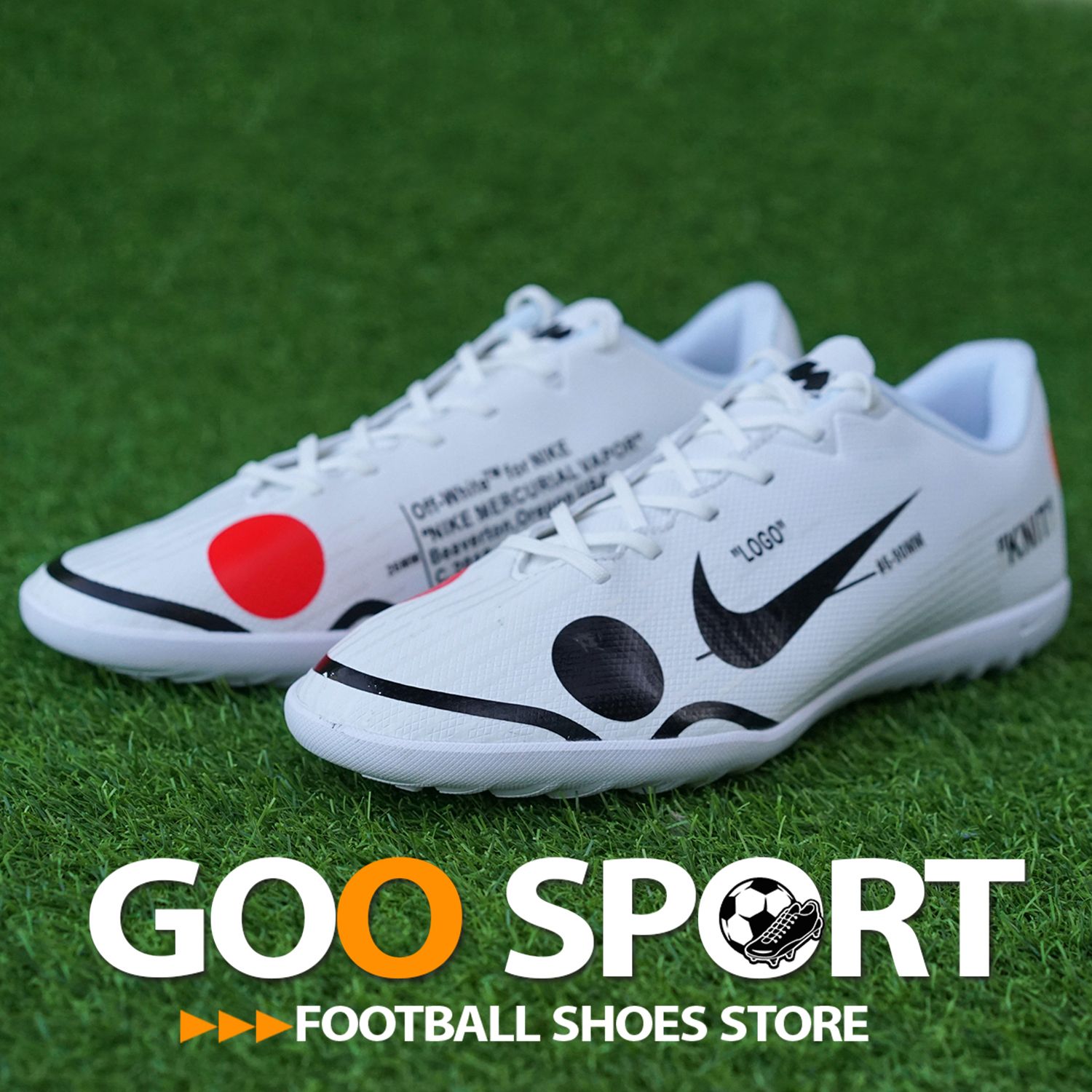 Nike Mercurial Vapor 12 TF trắng