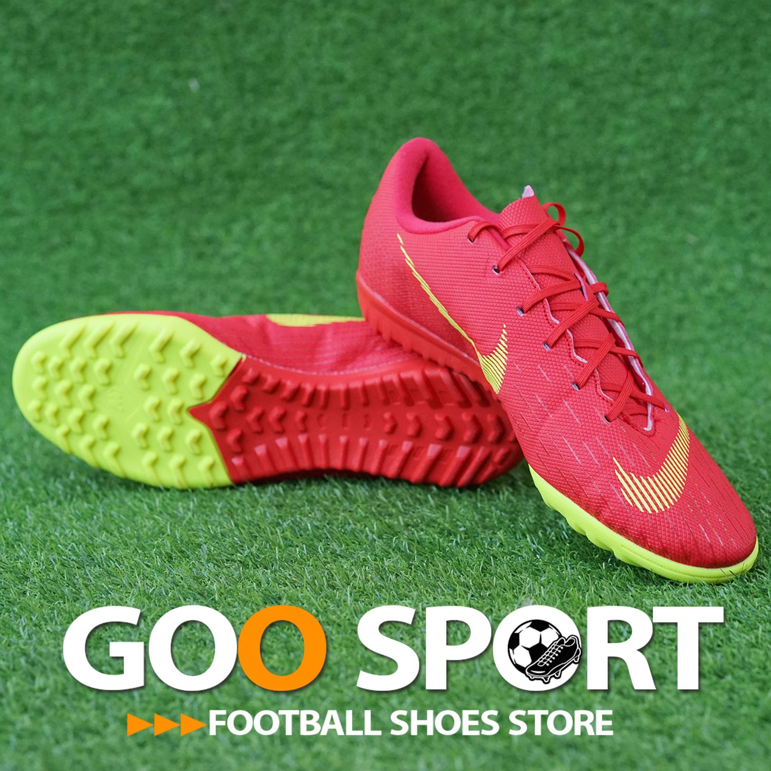 Nike Mercurial Vapor 12 TF đỏ