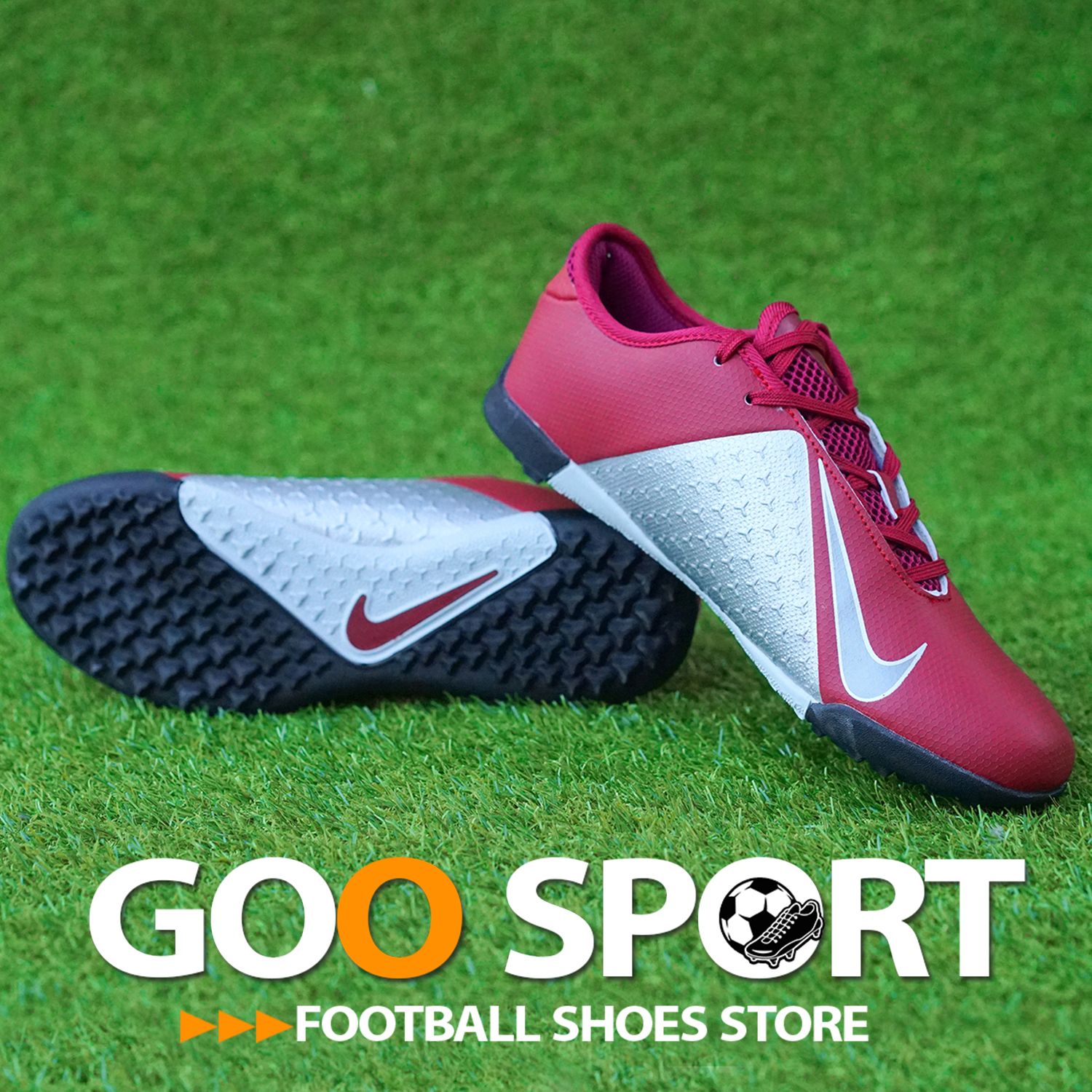 Nike Phantom Vision TF đỏ
