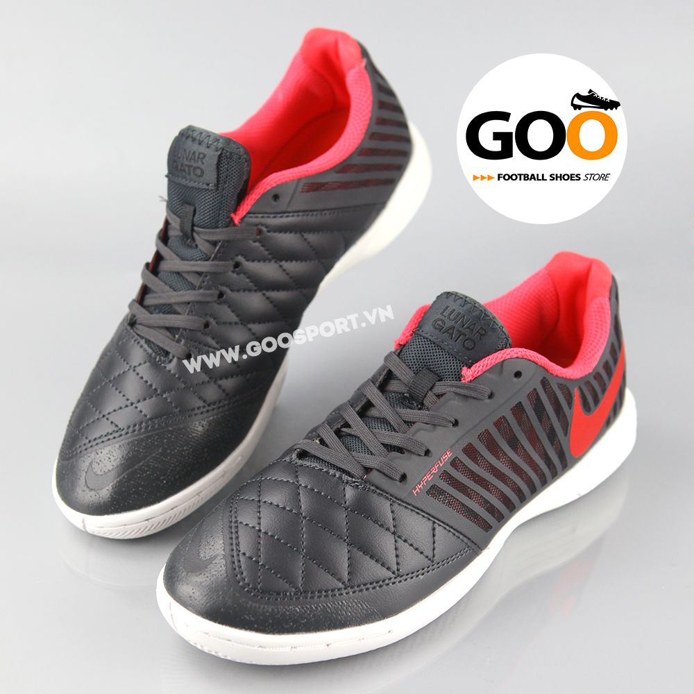  Nike Lunar Gato 2 IC đen hồng 