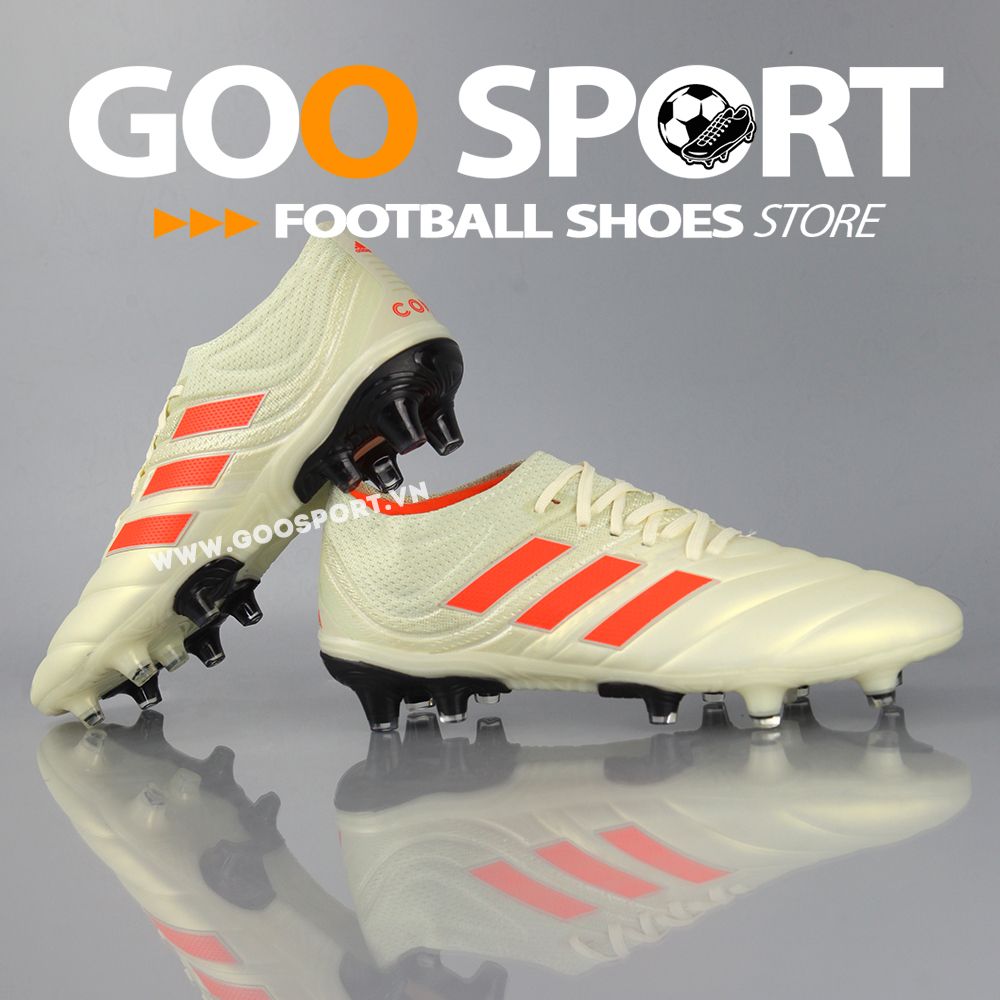  Adidas Copa 19.1 FG trắng đỏ 