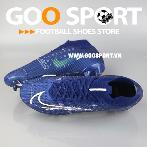  Nike Mercurial Superfly 7 FG xanh biển  - Giày đá bóng sân cỏ tự nhiên 