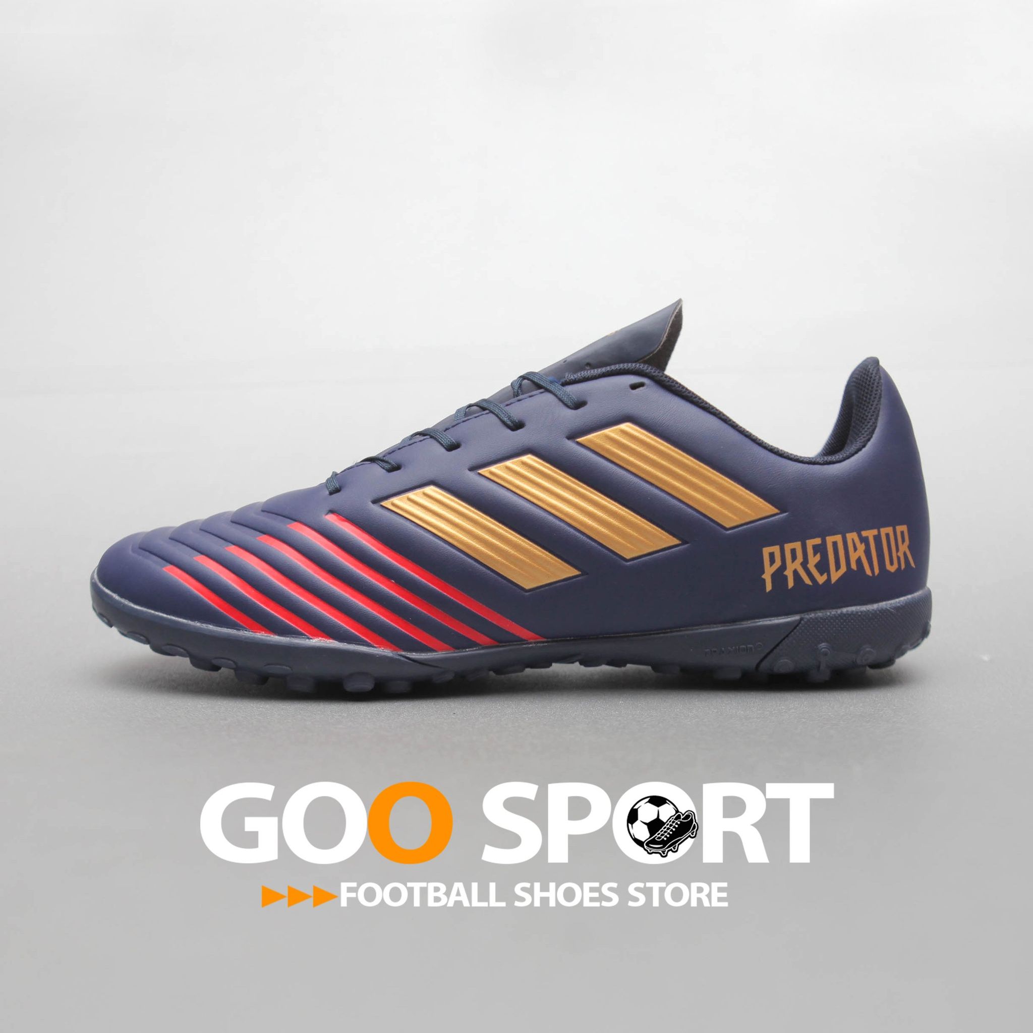  Adidas Predator 18.4 TF xanh sọc đỏ 