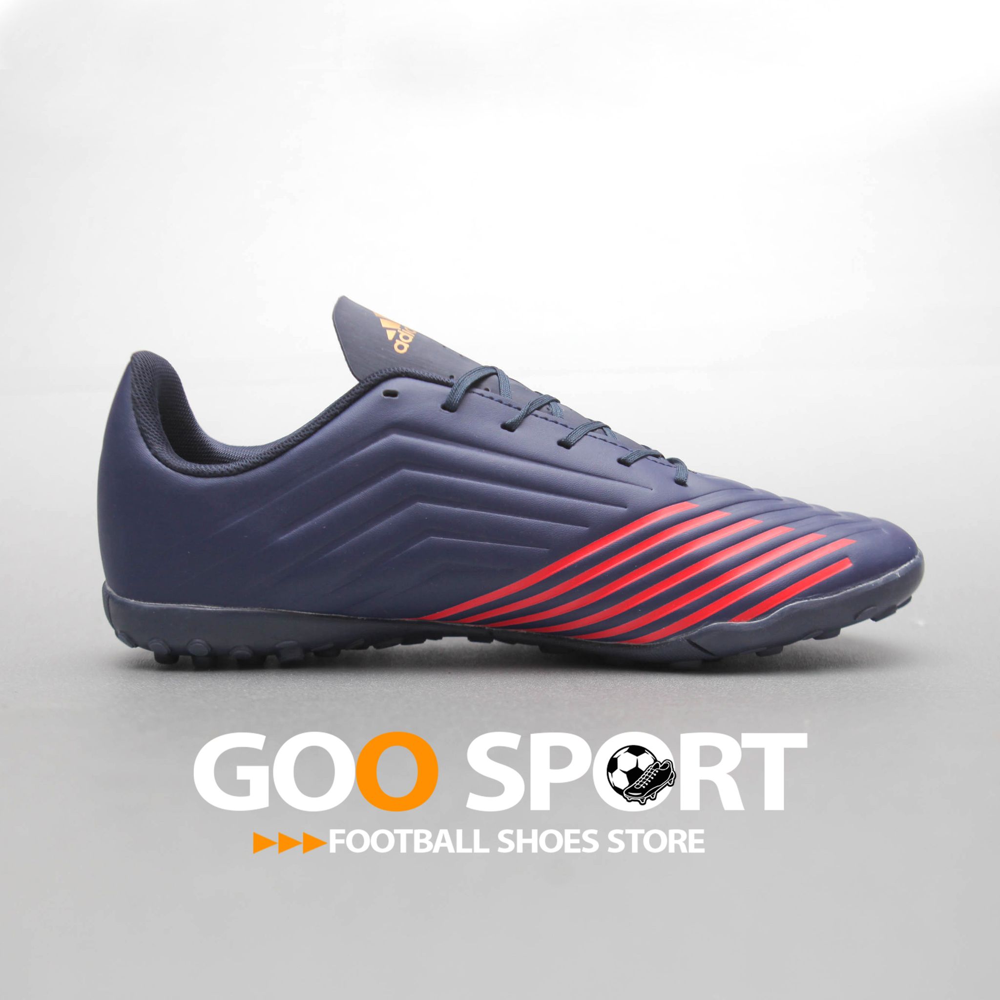 Adidas Predator 18.4 TF xanh sọc đỏ