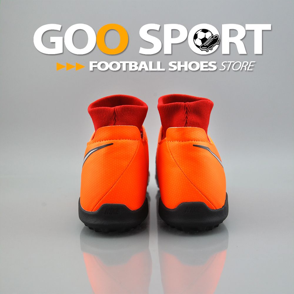 Nike Phantom Vision TF cổ cao cam