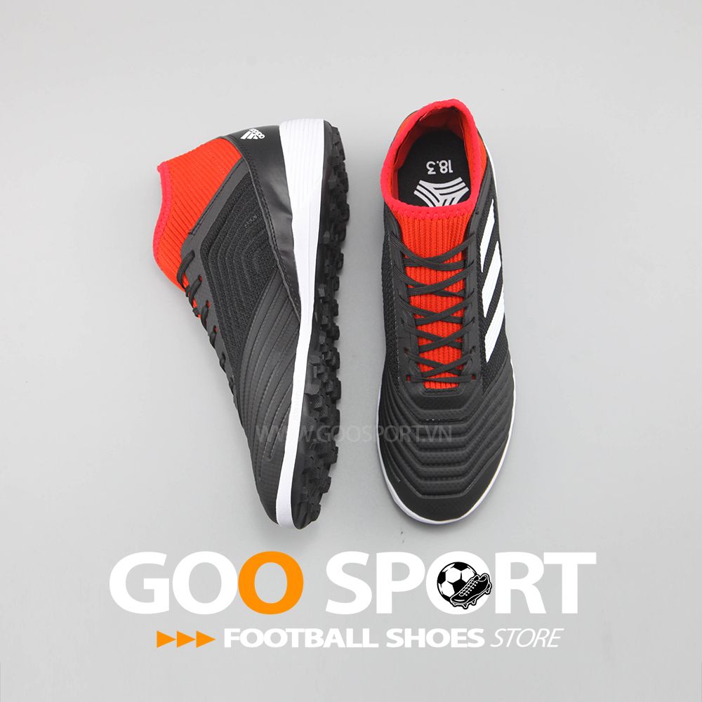  Adidas Predator 18.3 TF đen đỏ 