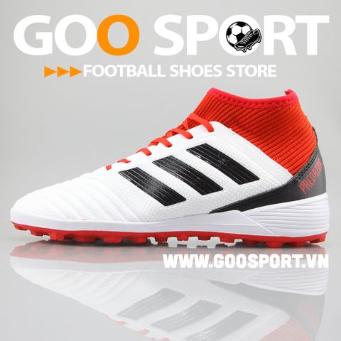  Adidas Predator 18.3 TF trắng đỏ 