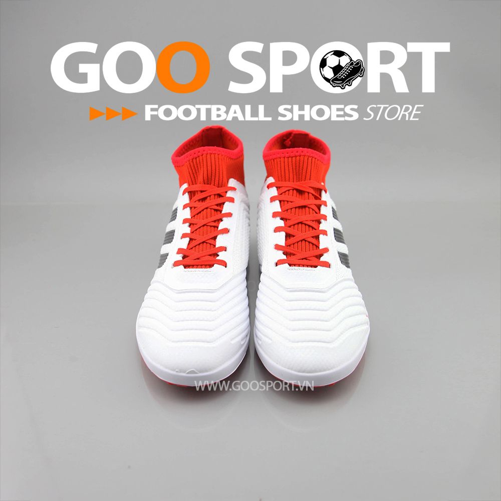Adidas Predator 18.3 TF trắng đỏ