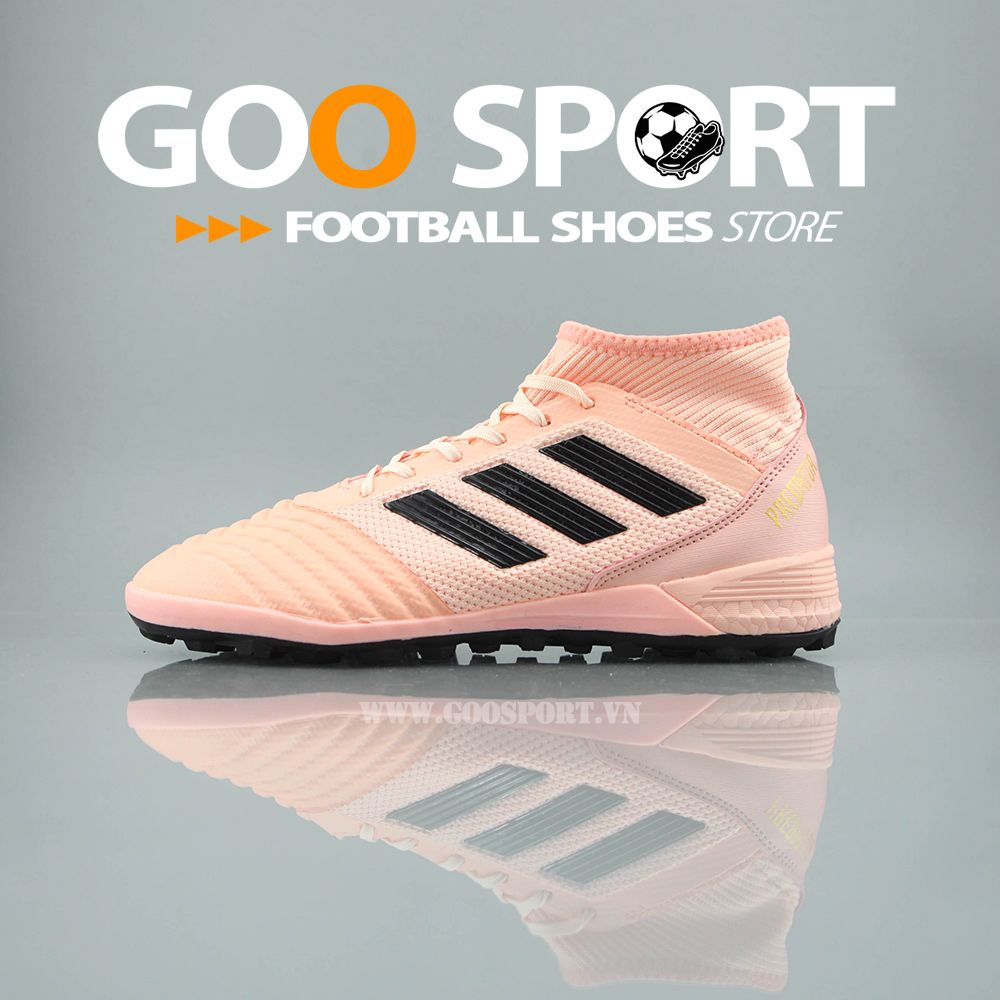 Adidas Predator 18.3 TF hồng sọc đen