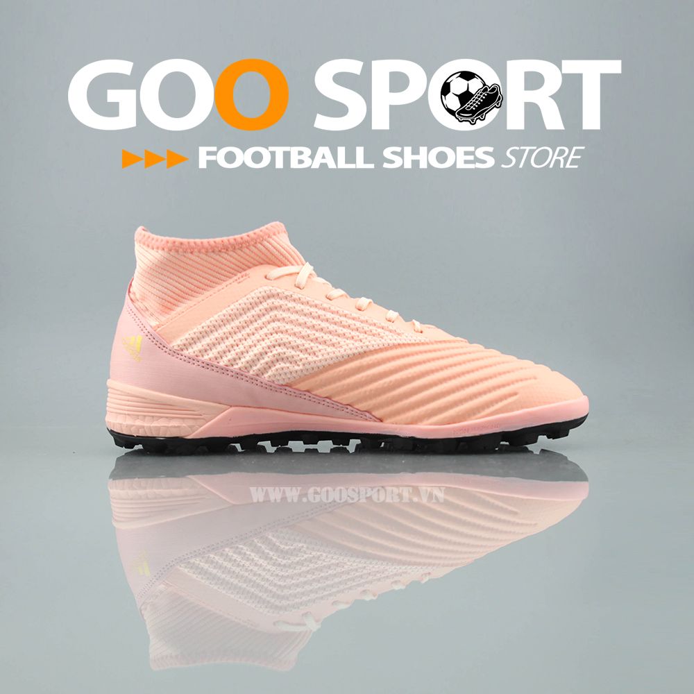 Adidas Predator 18.3 TF hồng sọc đen