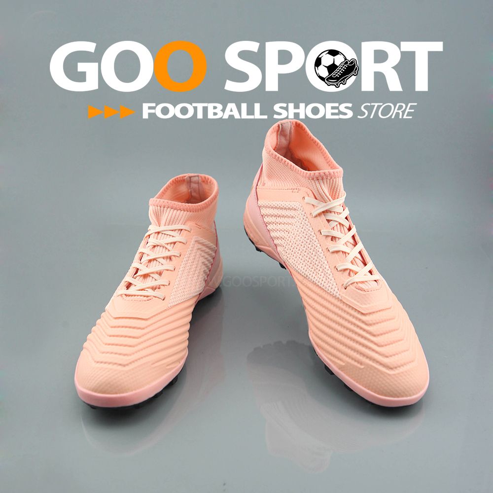 Adidas Predator 18.3 TF hồng sọc đen