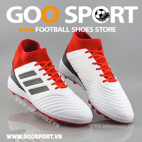  Adidas Predator 18.3 TF trắng đỏ 