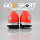  Nike Hypervenom X TF xám đỏ 