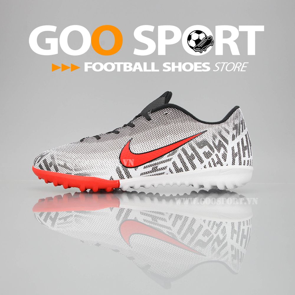 Nike Mercurial Vapor 12 TF Neymar trắng sọc