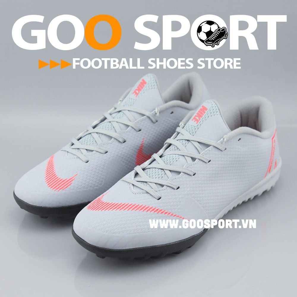 Nike Mercurial Vapor 12 TF xám