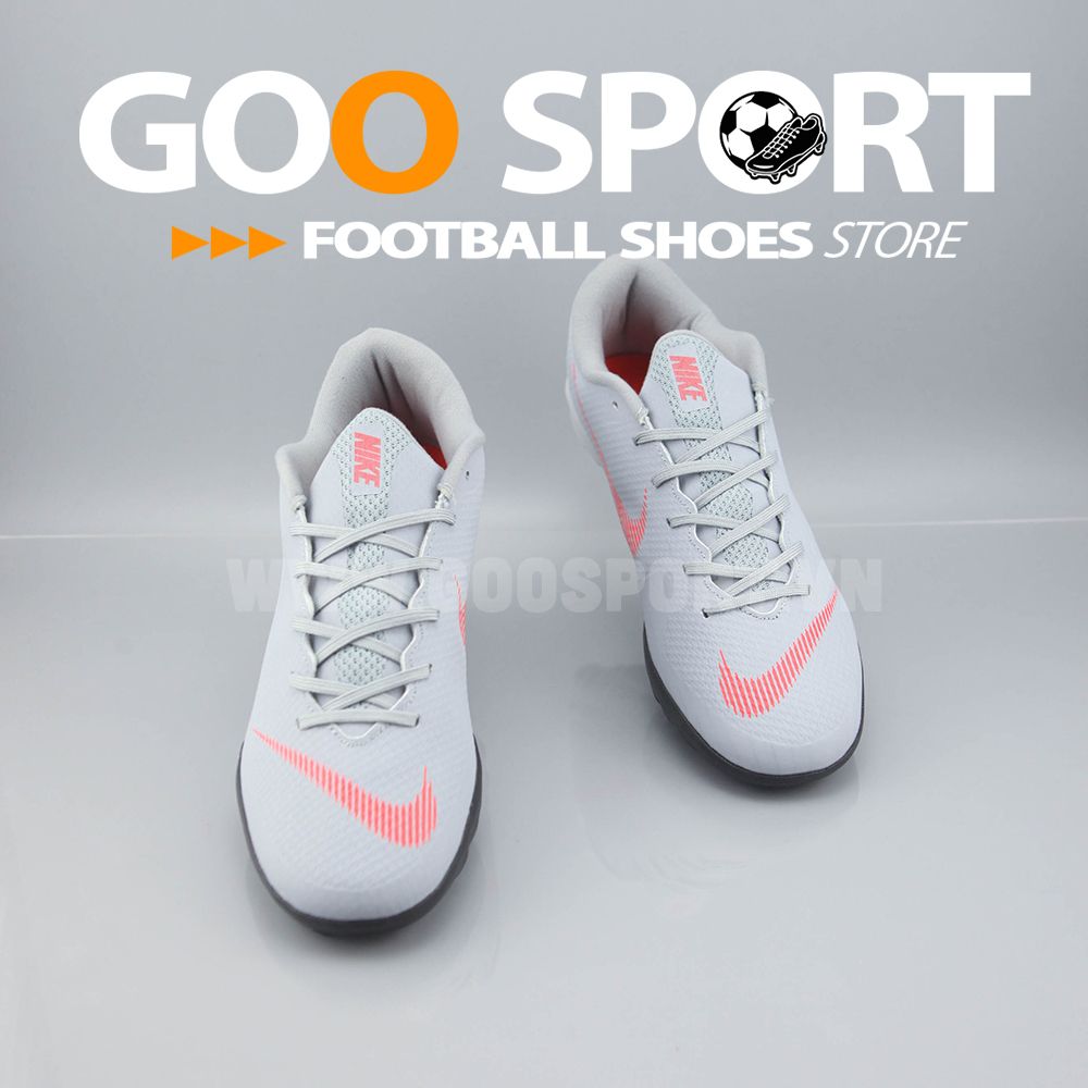 Nike Mercurial Vapor 12 TF xám