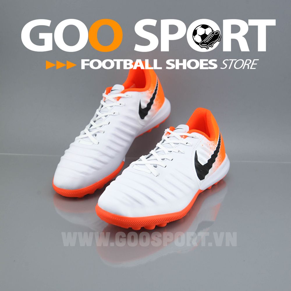  Nike Tiempo 7 TF trắng cam 