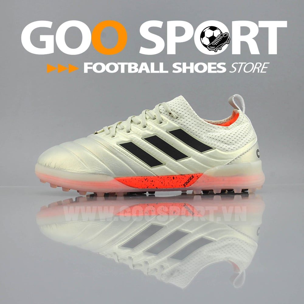 Adidas Copa 19.1 TF trắng cam