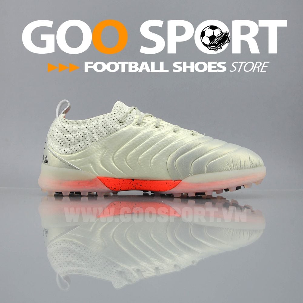 Adidas Copa 19.1 TF trắng cam