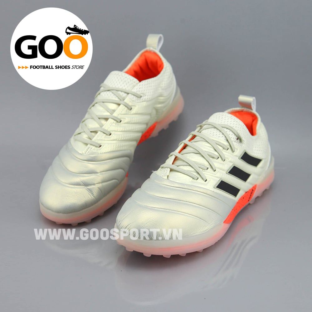  Adidas Copa 19.1 TF trắng cam 