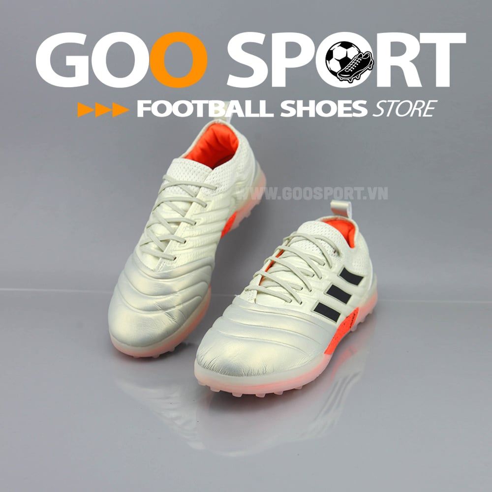 Adidas Copa 19.1 TF trắng cam