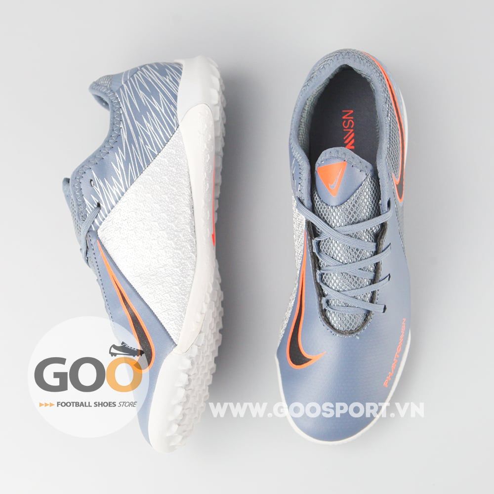Nike Phantom Vision TF xám bạc