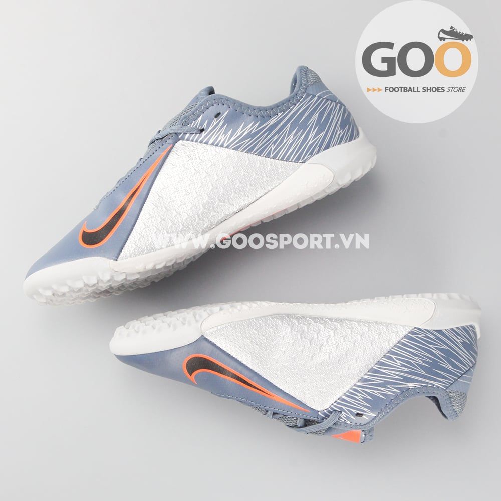 Nike Phantom Vision TF xám bạc