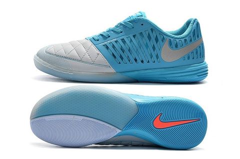  Nike Lunar Gato 2 IC trắng xanh dương 