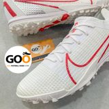  Nike Mercurial Vapor 13 TF trắng sọc đỏ 