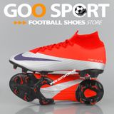  Nike Mercurial Superfly 7 FG đỏ bạc - Giày đá bóng sân cỏ tự nhiên 