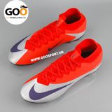  Nike Mercurial Superfly 7 FG đỏ bạc - Giày đá bóng sân cỏ tự nhiên 