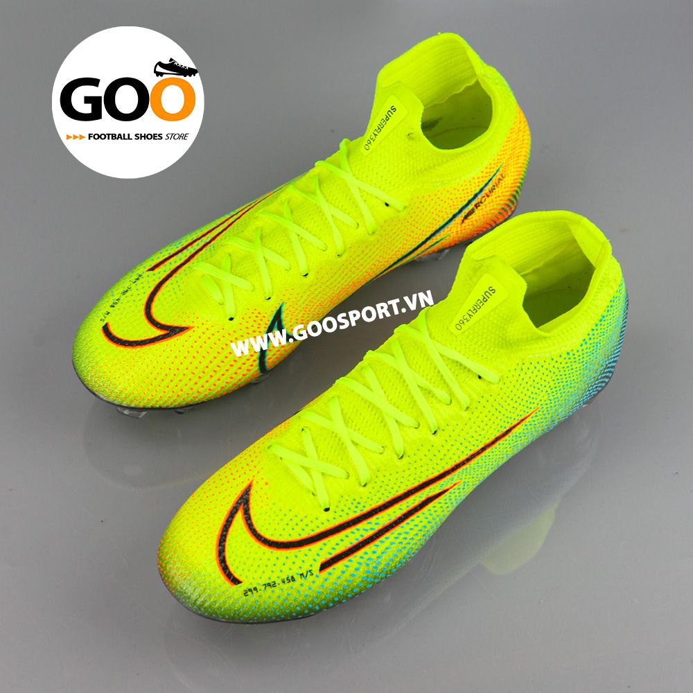 Nike Mercurial Superfly 7 SG dạ quang - Giày đá bóng sân cỏ tự nhiên
