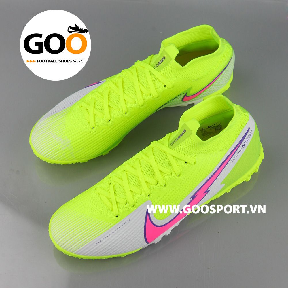  Nike Mercurial Vapor 13 TF tia chớp dạ quang 