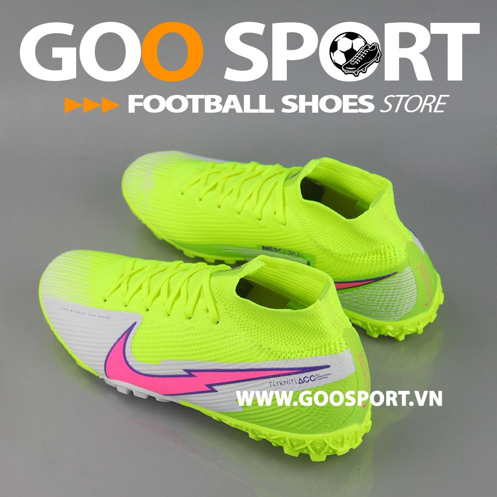  Nike Mercurial Vapor 13 TF tia chớp dạ quang 