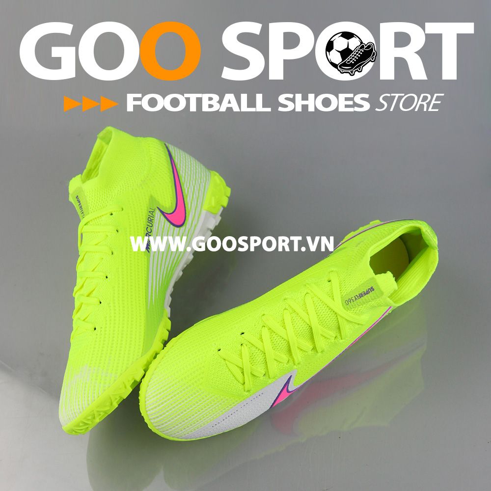  Nike Mercurial Vapor 13 TF tia chớp dạ quang 