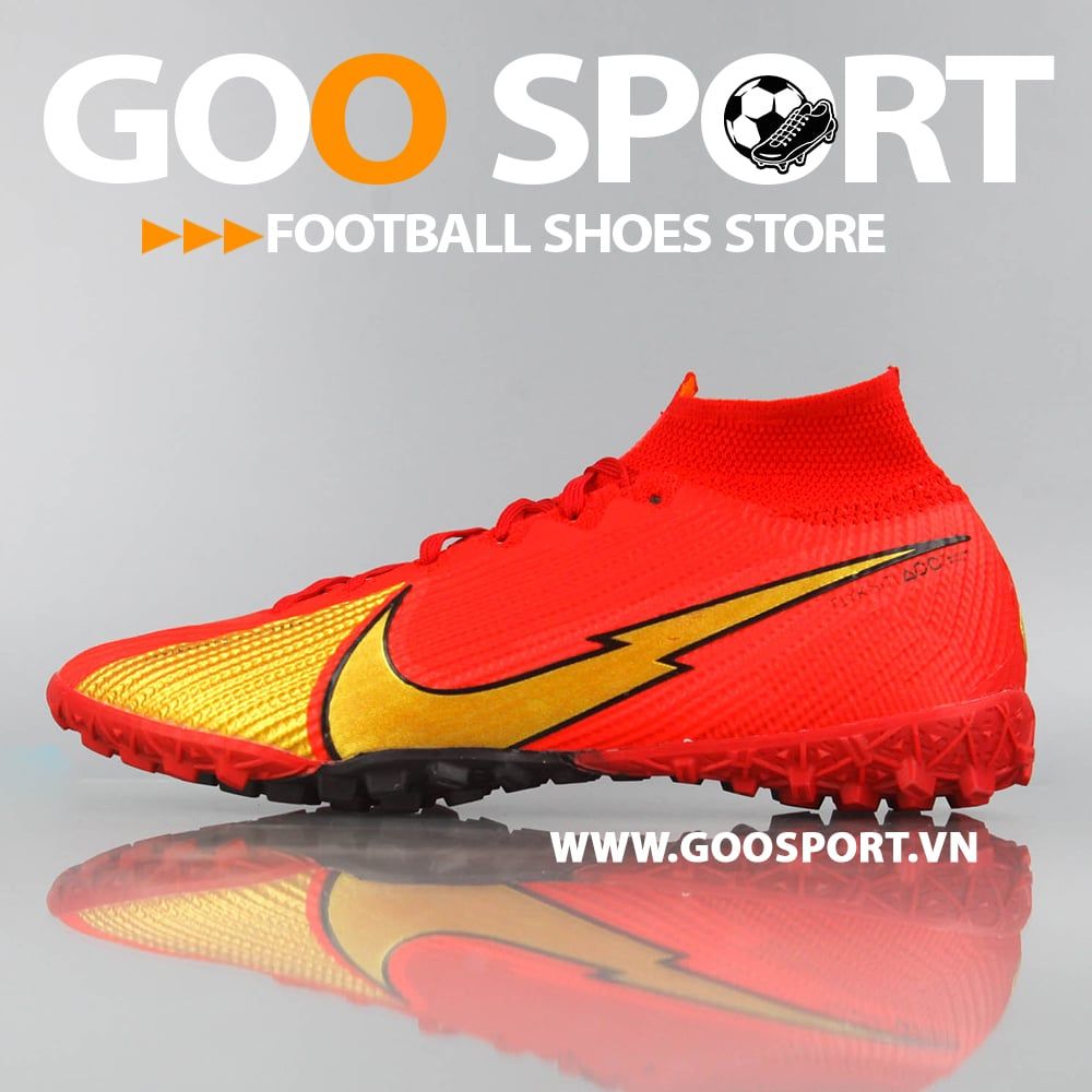 Nike Mercurial Superfly 7 TF tia chớp đỏ