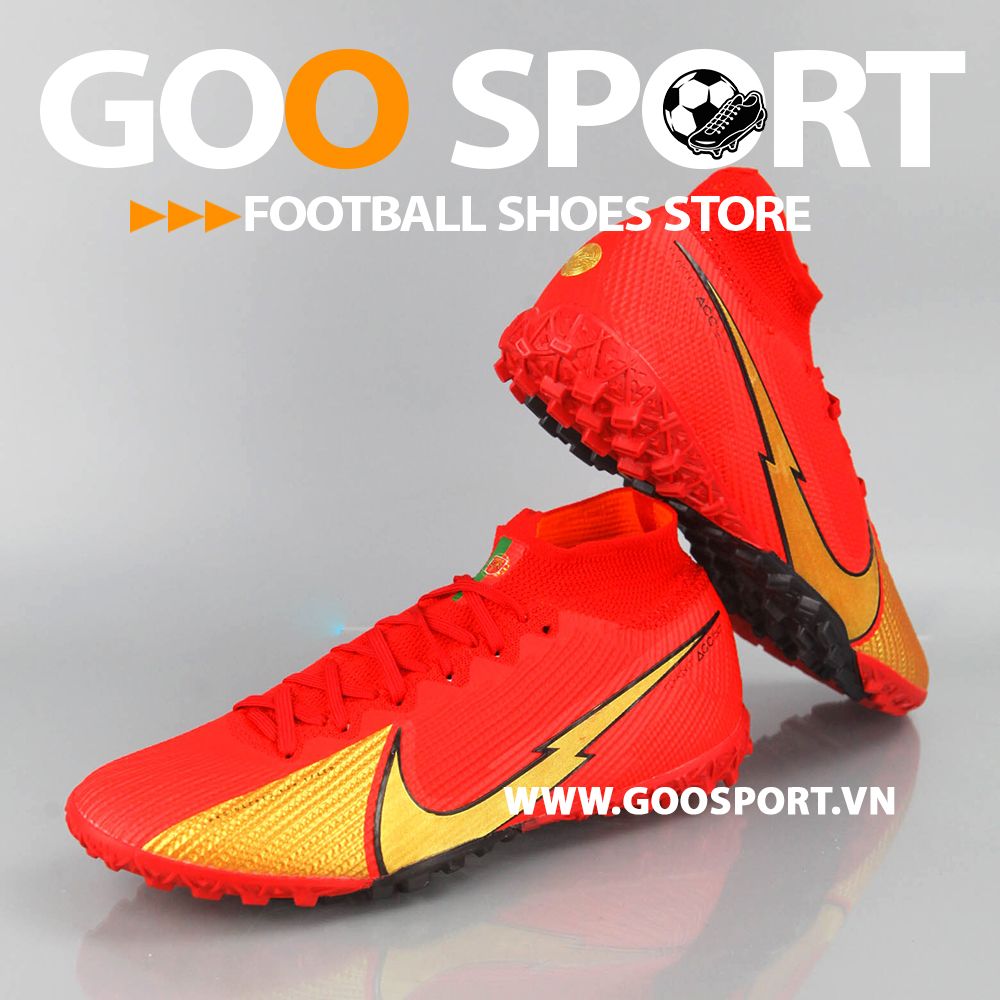Nike Mercurial Superfly 7 TF tia chớp đỏ